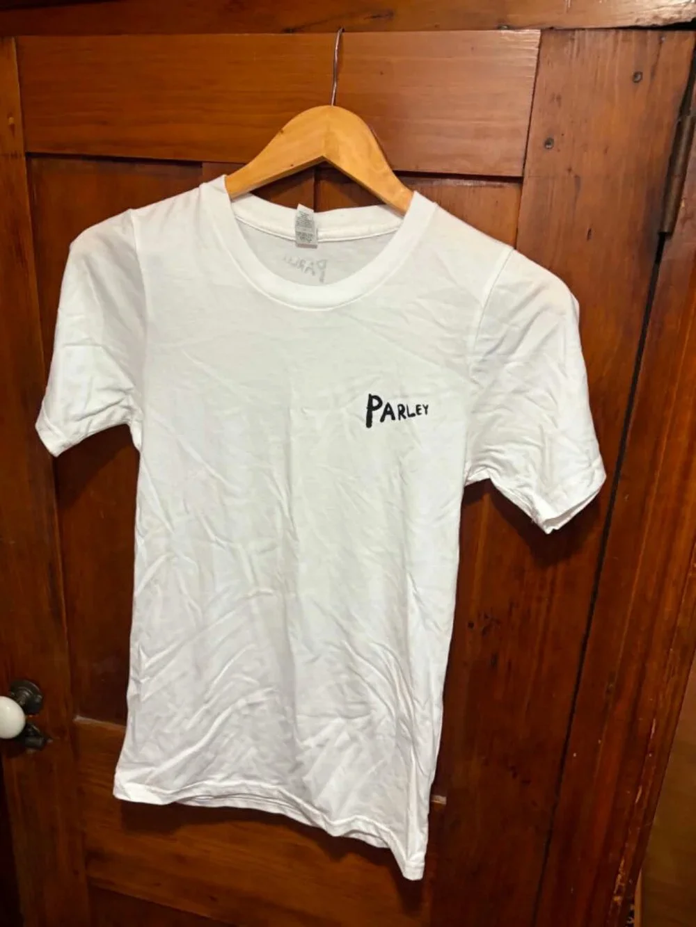 New Parley For the Oceans Adidas White Short Sleeve Graphic Tee Unisex Size XS